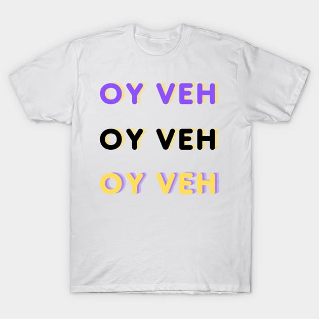 Oy Veh - 3 Pack T-Shirt by stickersbyjori